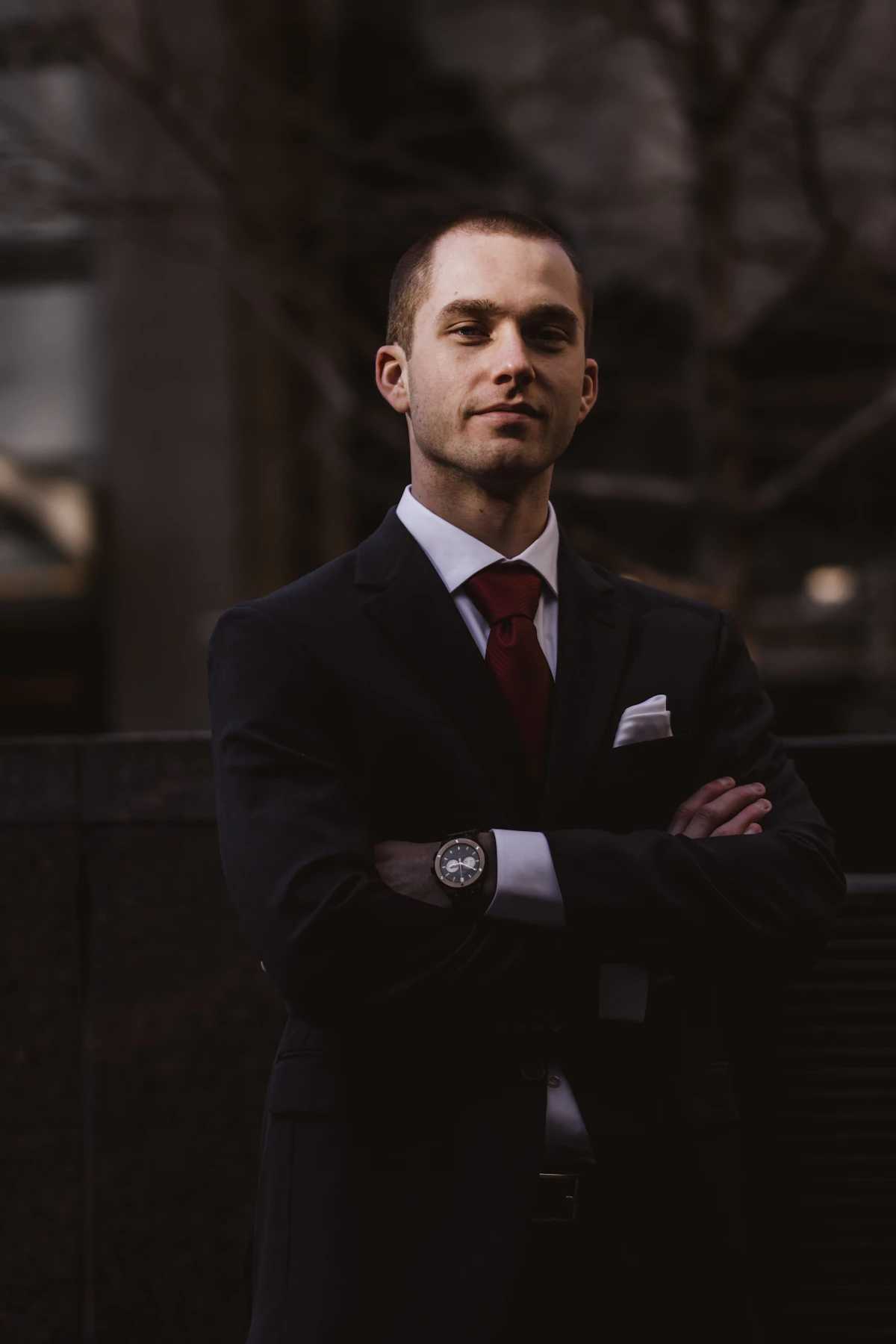 Illustrative portrait for fictional adviser Daniel Mercer